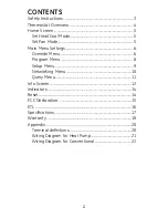 Preview for 2 page of GE PROGRAMMABLE THERMOSTAT Operating Instructions Manual