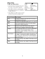 Preview for 9 page of GE PROGRAMMABLE THERMOSTAT Operating Instructions Manual