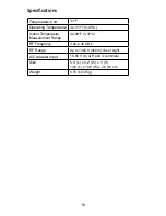 Preview for 16 page of GE PROGRAMMABLE THERMOSTAT Operating Instructions Manual