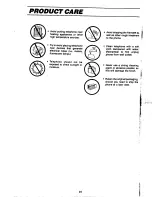 Preview for 23 page of GE ProSeries 2-9435 Use And Care Manual