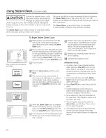 Предварительный просмотр 24 страницы GE PS978STSS Owner'S Manual