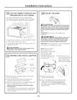 Preview for 13 page of GE PSA9120SF1SS Installation Manual