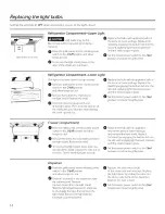 Preview for 14 page of GE PSB42YPHASV Owner'S Manual And Installation Instructions