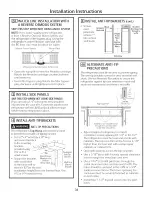 Preview for 34 page of GE PSB42YPHASV Owner'S Manual And Installation Instructions