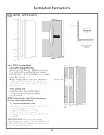 Preview for 38 page of GE PSB42YPHASV Owner'S Manual And Installation Instructions