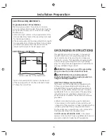 Preview for 5 page of GE PSB9120 Installation Instructions Manual