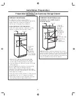 Preview for 6 page of GE PSB9120 Installation Instructions Manual