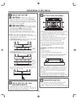 Preview for 16 page of GE PSB9120 Installation Instructions Manual