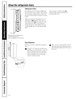 Preview for 10 page of GE PSC25NGSBBB and Owner'S Manual And Installation