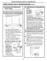 Preview for 110 page of GE PSC25NGSBBB and Owner'S Manual And Installation