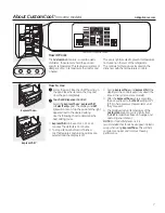 Preview for 7 page of GE PSE26KGEWW Owner'S Manual And Installation