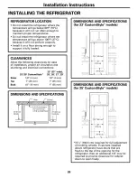 Preview for 26 page of GE PSF26MGSCWW and Owner'S Manual And Installation