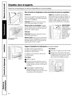 Preview for 50 page of GE PSF26MGSCWW and Owner'S Manual And Installation