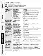 Preview for 114 page of GE PSF26MGSCWW and Owner'S Manual And Installation