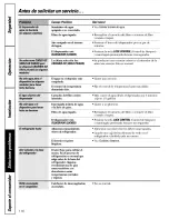 Preview for 116 page of GE PSF26MGSCWW and Owner'S Manual And Installation