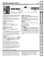 Preview for 5 page of GE PSF26NGWWW - 25.5 cu. Ft. Refrigerator Owner'S Manual And Installation