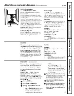 Preview for 15 page of GE PSF26NGWWW - 25.5 cu. Ft. Refrigerator Owner'S Manual And Installation