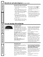 Preview for 16 page of GE PSF26NGWWW - 25.5 cu. Ft. Refrigerator Owner'S Manual And Installation