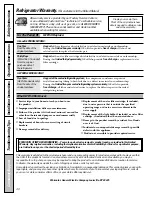 Preview for 40 page of GE PSF26PGS Owner'S Manual And Installation