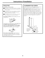 Preview for 41 page of GE PSG22MIMBFBB and Owner'S Manual And Installation Instructions