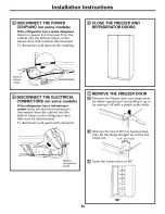 Предварительный просмотр 25 страницы GE PSH23NGPABB and Owner'S Manual And Installation