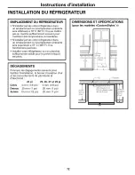 Preview for 72 page of GE PSH23PSRBSV and Owner'S Manual And Installation