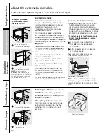 Preview for 14 page of GE PSHF6RGXCC - Profile 26' Dispenser Refrirator Owner'S Manual And Installation