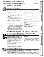 Preview for 47 page of GE PSHF6RGXCC - Profile 26' Dispenser Refrirator Owner'S Manual And Installation