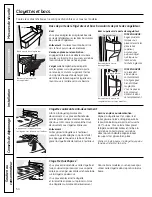 Preview for 54 page of GE PSHF6RGXCC - Profile 26' Dispenser Refrirator Owner'S Manual And Installation