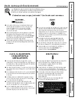 Preview for 79 page of GE PSHF6RGXCC - Profile 26' Dispenser Refrirator Owner'S Manual And Installation