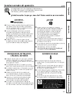 Preview for 121 page of GE PSHF6RGXCC - Profile 26' Dispenser Refrirator Owner'S Manual And Installation