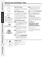 Preview for 6 page of GE PSI23MCLABB and Owner'S Manual And Installation