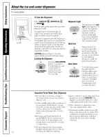 Preview for 12 page of GE PSI23MCLABB and Owner'S Manual And Installation