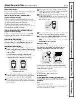 Preview for 9 page of GE PSI23NCR - Profile 22.6 cu. Ft Owner'S Manual And Installation Manual