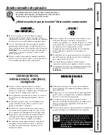 Preview for 123 page of GE PSI23NCR - Profile 22.6 cu. Ft Owner'S Manual And Installation Manual