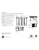 Preview for 4 page of GE PSJC5YGX - Profile: 24.6 cu. Ft Datasheet