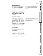 Preview for 17 page of GE PSS23MGT Owner'S Manual And Installation Manual