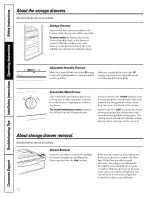 Preview for 12 page of GE PSS25MCMACC and Owner'S Manual And Installation