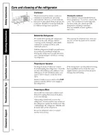 Preview for 16 page of GE PSS25MCMACC and Owner'S Manual And Installation