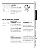 Предварительный просмотр 13 страницы GE PSS25MGMBBB and Owner'S Manual And Installation