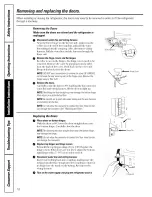 Предварительный просмотр 18 страницы GE PSS25MGMBBB and Owner'S Manual And Installation