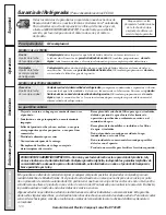 Предварительный просмотр 126 страницы GE PSS26NSTSS Owner'S Manual And Installation