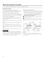 Предварительный просмотр 14 страницы GE PSS28KSHBCSS Owner'S Manual