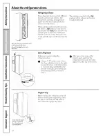 Preview for 12 page of GE PSSF3RGXCBB and Owner'S Manual And Installation