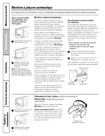 Preview for 58 page of GE PSSF3RGXCWW and Owner'S Manual And Installation