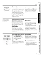 Предварительный просмотр 13 страницы GE PT916SM1SS Owner'S Manual