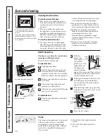 Preview for 40 page of GE PT92030 Owner'S Manual