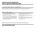 Preview for 4 page of GE PT925SN5SS Owner'S Manual