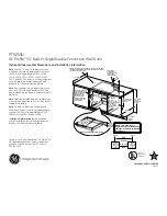 Preview for 2 page of GE PT925SNSS - Profile 30" SC Convection Ovens Dimensions And Installation Information