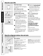 Preview for 6 page of GE PTC22MFMALBB and Owner'S Manual And Installation